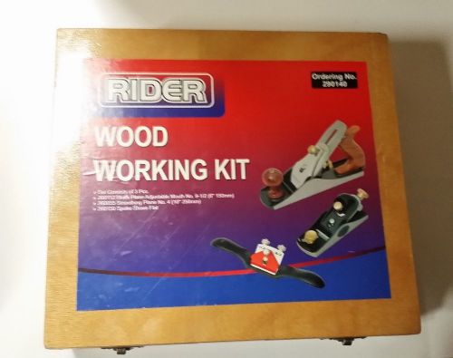 Rider Wood Working Kit 3-piece Set
