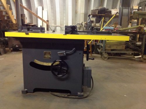 16&#034; Tannewitz Model XJ Table Saw