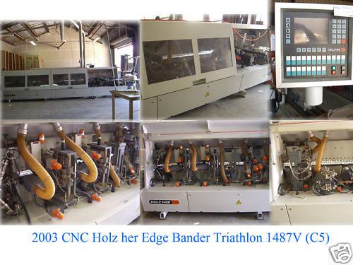 Edgebander Edge bander Holzher Triathlon 1487, yr 2003