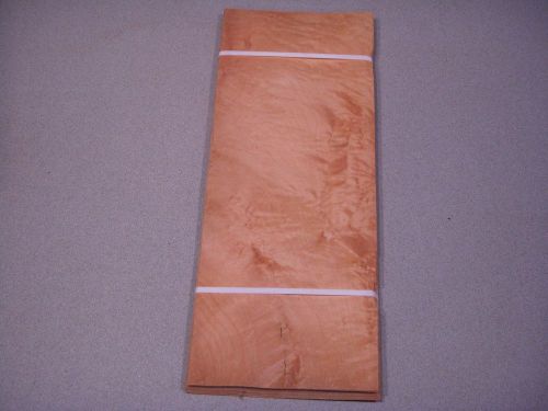 Western figured Maple Veneer Wood 5 5/8&#039;&#039; W x 14 7/8 &#039;&#039;L x 1/32&#039;&#039; Thick 20 piece