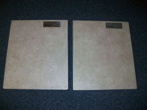 lot of 2-Cronex Quanta III 10&#034; x 12&#034; Medical Hospital X-Ray Intensifying Screen