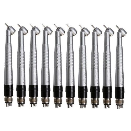 10 nsk style 45 degree dental high speed handpiece coupler swivel sandent 4 hole for sale