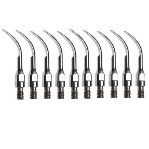 10pc Dental Ultrasonic Piezo scaling Scaler Tips fit Sirona Handpiece GS2