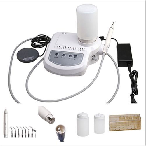 Dental ultrasonic piezo scaler w/ dosing bottles fit dte satelec handpiece tips for sale