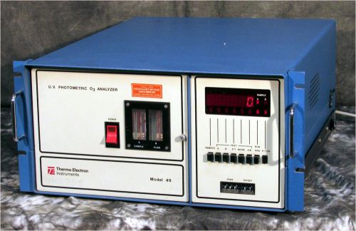 THERMO ENVIRONMENTAL INSTRUMENTS MODEL 49 O3 ANALYZER