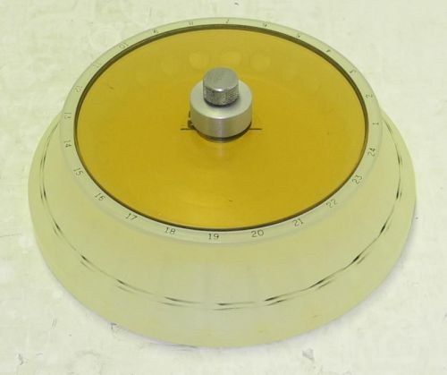 Marathon micro a-24  24-place fixed angle centrifuge rotor with lid - type: ar for sale