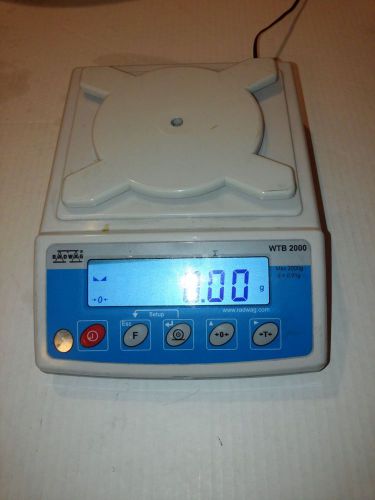 Radwag WTB 2000, Laboratory Precision Balance Basic Line WTB SEE NOTE