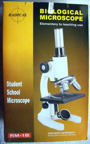 EUC Radical Biological Student School Microscope RM-1B Complete