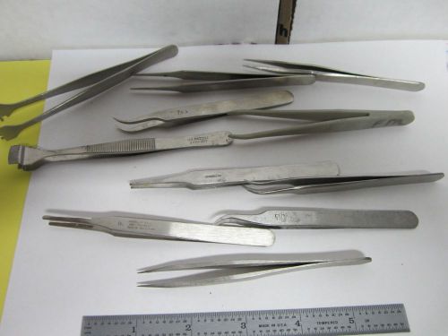 LOT 11 EA SCIENTIFIC SEMICONDUCTOR TWEEZERS SWISS MADE AS IS BIN#8X-T-21