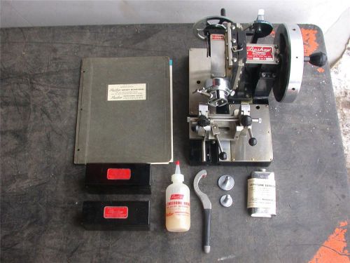 LIPSHAW MICROTOME MODEL 50-AB &amp; KNIFE EXTRAS BOX MICROSCOPIC SLICER w/ MANUAL