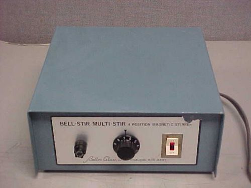 Bellco Glass Bell Stir / Multi Stir 4 Position Magnetic Stirrer 7760-06005