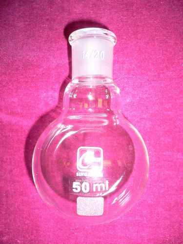 New round bottom flask, heavy wall, 50ml, socket 14/20 for sale