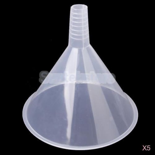 5x Mouth Dia.15cm Filling Funnel for Kitchen LabTest Garage Car AUTO Liquid