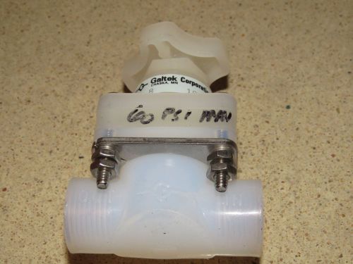 ++ GALTEK 201-8 FLUOROWARE VALVE