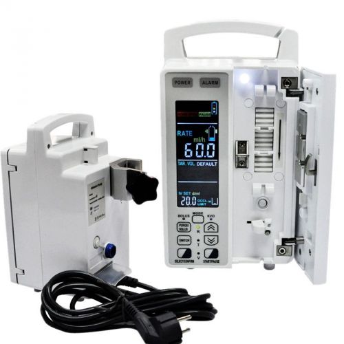 Ce  new medical infusion pump with ml/h or drop/min  iv sets with warranty for sale