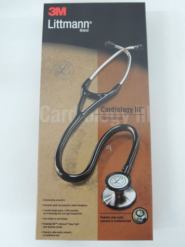 Littmann Cardiology III Stethoscope Black 27&#034; tubing