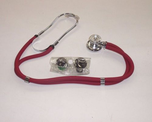 New Sprague RAPPAPORT Stethoscope Burgundy Colour CE