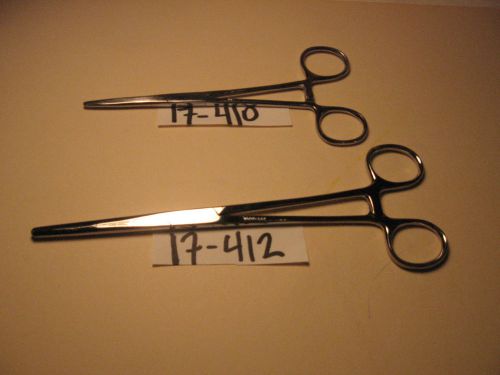 ROCHESTER CARMALT HEMOSTAT FORCEP SET OF 2 (17-410,17-412) (P)