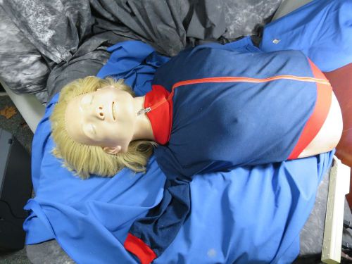 Vintage Laerdal Resusci Little Anne CPR Manikin