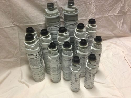 RICOHToner Cartridges 6110D, 4500, 2120D, 1170D Lot Of 14