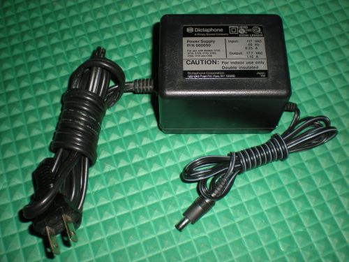 Dictaphone 860050 Power Supply 17.7V For 3720 3710 2720 2710 2709 1720 1710 1709