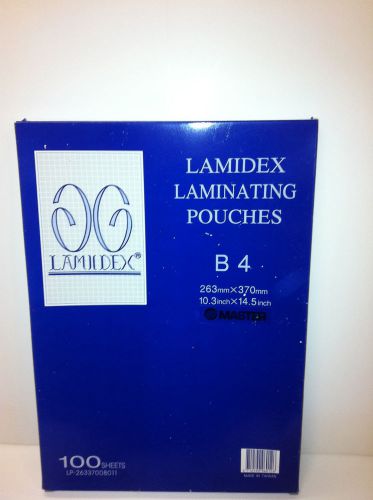 3 MIL 10.3&#034; x 14.5&#034; Laminating Pouches Legal Size 100pc