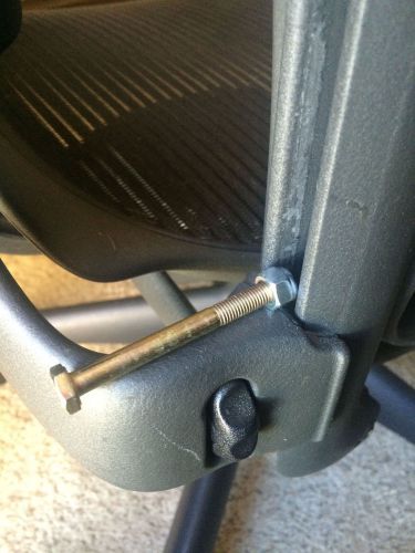 Herman Miller Aeron Chair Arm Bolt (re-attach left or right arm rest - DIY)