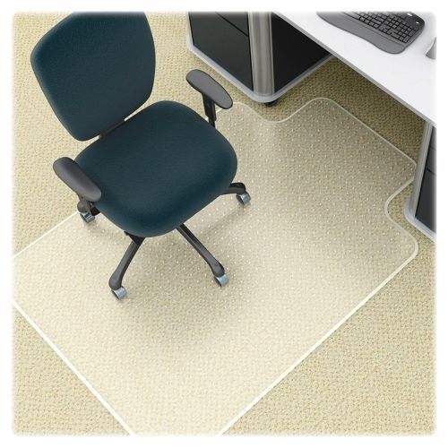 LLR25751 Antistatic Chairmat, Low Pile, Lip 25&#034;x12&#034;, 45&#034;x53&#034;, CL