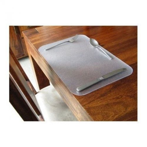 Pack of 4 - Desktex Anti-Slip Polycarbonate Place Mats Rectangular Shaped NEW