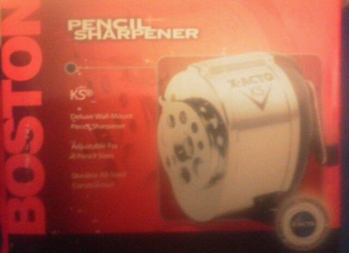 BOSTON WALL MOUNT PENCIL SHARPENER new in box