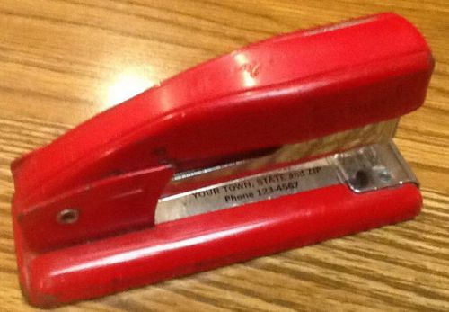 Stapler Swingline 99 Red Mini Vintage Mid-Century Stapler USA  Sales Sample?