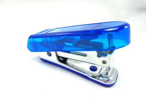 NEW MINI STAPLER PAPER STAPLE ATAPLESS OFFICE FREE SHIPPING