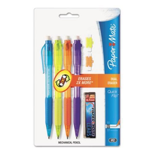 Sanford 1808783 quick flip mechanical pencil, .7mm, blue-orange-purple-yellow for sale