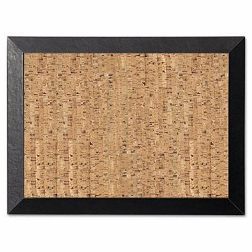 Mastervision natural cork bulletin board, 36x24, cork/black (bvcsf0722581012) for sale