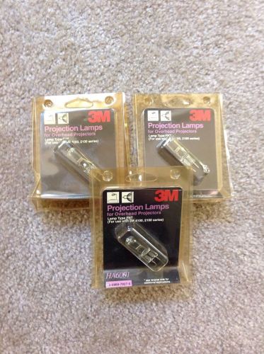 Three (3) 3M Type FNT Projector Bulbs