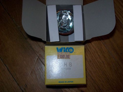 2 NOS BHB 120 VOLT 250 WATT PROJECTOR LAMP/BULB WIKO