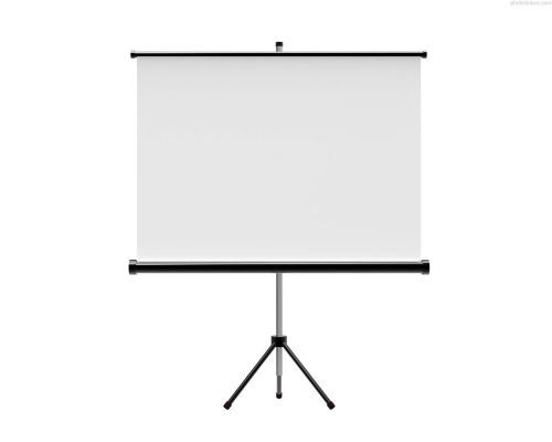 Portable Tripod Projector Screen Projection 125 x 125cm