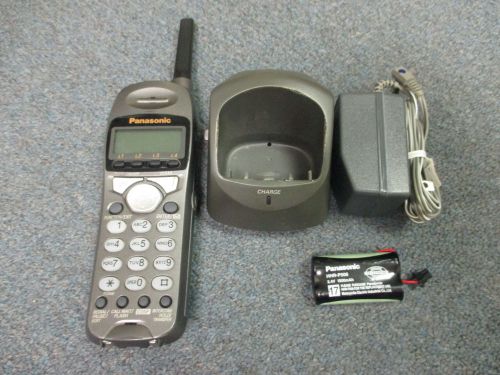 Panasonic KX-TGA400B 4 Line Cordless Handset Complete For Use KX-TG4000B #N2