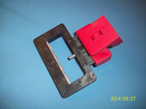 Brady, Breaker Lockout, Oversized, 480/600V, Red 65329