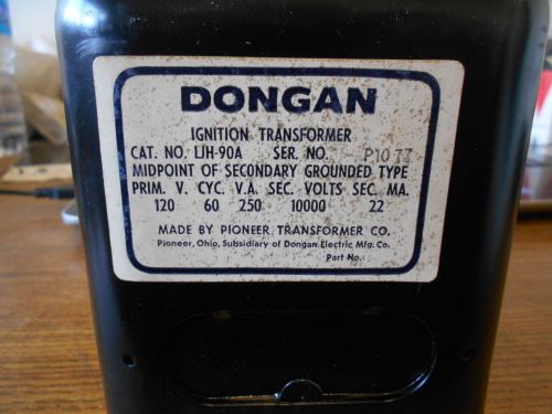 USED DONGAN IGNITION TRANSFORMER LJH-90A