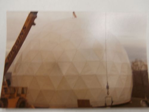 GEODESICS INC. RIGID GEODESIC RADOME 55 FOOT DIAMETER R. BUCKMINSTER FULLER