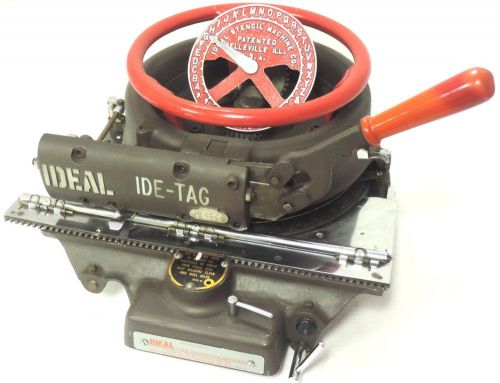 IDEAL MODEL: E655 RAISED LETTER TAG EMBOSSER 3/16&#034;