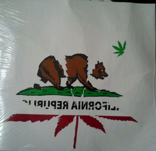 NEW CALI / CALIFORNIA REPUBLIC W/ BEAR IN LEAF - 3 PACK - HEAT PRESS TRANSFERS