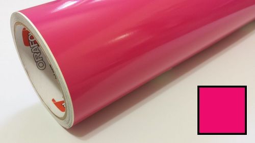 Pink Vinyl Wrap Graphics Decal Sticker Sheet Film Roll Overlay Craft &amp; Cut 24&#034;