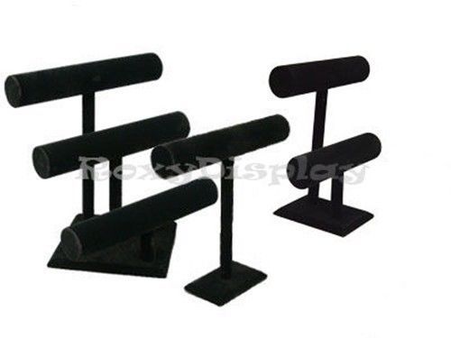 3 pcs Bracelet Display Black velvet #JW-VE-1BAR+VE-2BARS+VE-3BARS-L