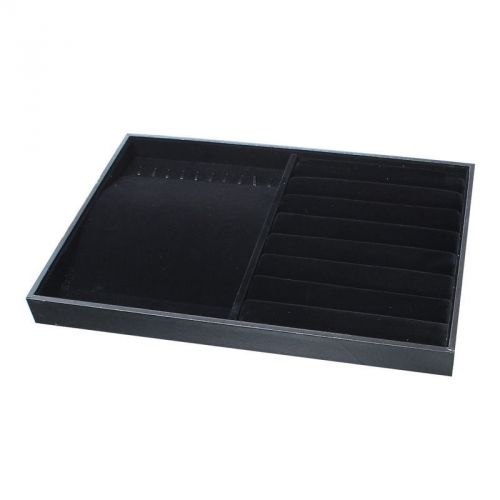 1PC Display Shelf For Rings&amp;Necklace Black Velvet 35cm x24cm(13 6/8&#034; x9 4/8&#034;)