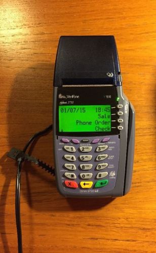 VeriFone omni 3730 LE credit card processing machine Excellent condition