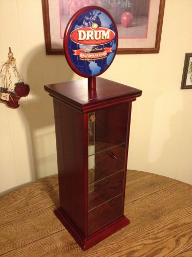 Small Tobacco or Collectibles Display Cabinet (Model In Picture)