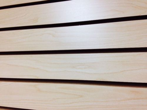 Maple Slat wall