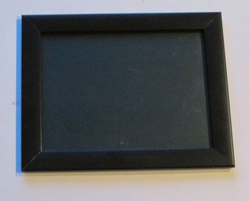 8.5&#034; x 11&#034; black front load easy open snap frame- 1-3/16&#034; aluminum profile width for sale